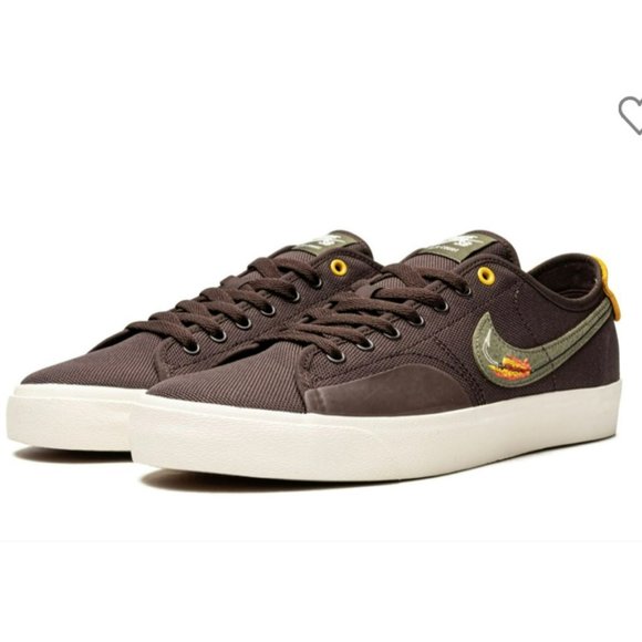 Nike Other - Nike Daan Van Der Linden x Blazer Court SB Baroque Brown Men's Size 8.5